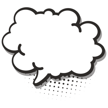 Pop Comic Retro Outline 2D Illustration png