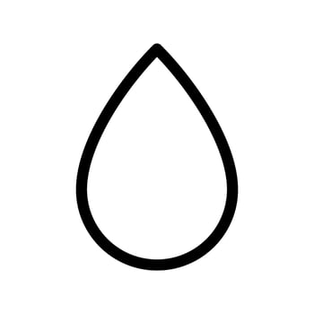 Drop Icon Vector Symbol Design Illustration