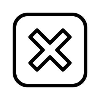 Cancel Icon Vector Symbol Design Illustration