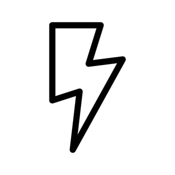 Electricity Icon Vector Symbol Design Illustration