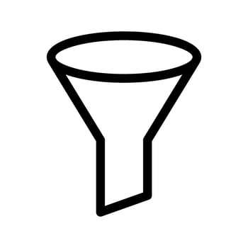 Filter Icon Vector Symbol Design Illustration