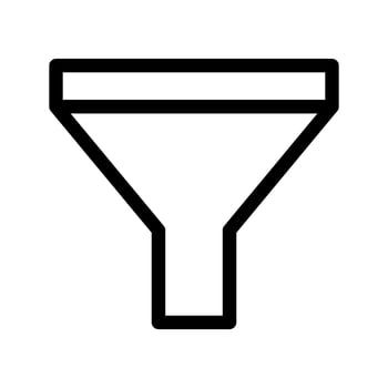 Filter Icon Vector Symbol Design Illustration
