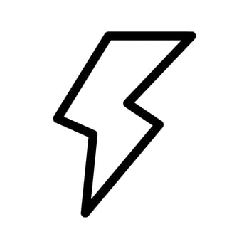 Electric Icon Vector Symbol Design Illustration
