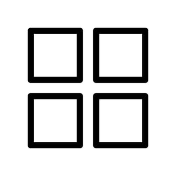 Apps Icon Vector Symbol Design Illustration