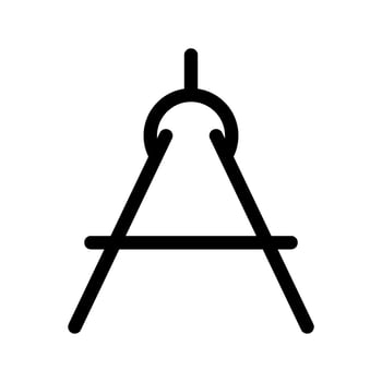 Compass Icon Vector Symbol Design Illustration