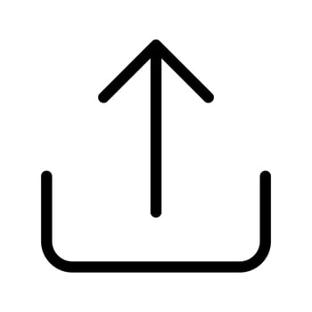 Upload Icon Vector Symbol Design Illustration