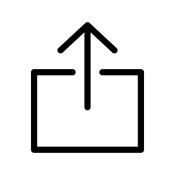 Upload Icon Vector Symbol Design Illustration
