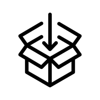 Box Icon Vector Symbol Design Illustration