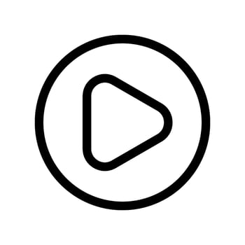Play Icon Vector Symbol Design Illustration