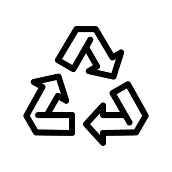 Recycle Icon Vector Symbol Design Illustration