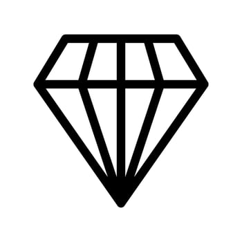 Diamond Icon Vector Symbol Design Illustration