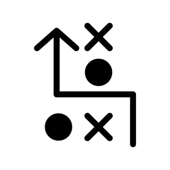 Strategy Icon Vector Symbol Design Illustration