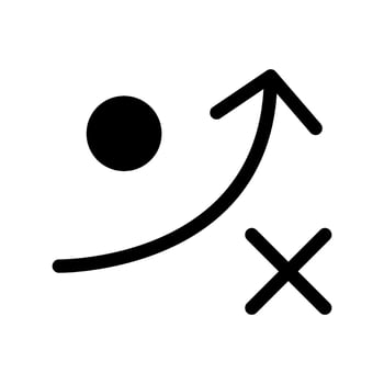 Strategy Icon Vector Symbol Design Illustration