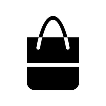 Bag Icon Vector Symbol Design Illustration