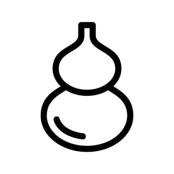 Bottle Gourd Icon Vector Symbol Design Illustration