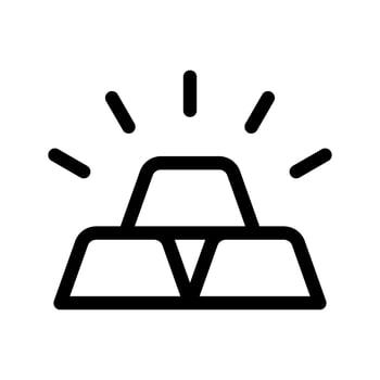 Gold Icon Vector Symbol Design Illustration