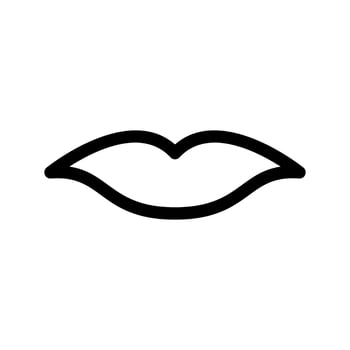 Lips Icon Vector Symbol Design Illustration