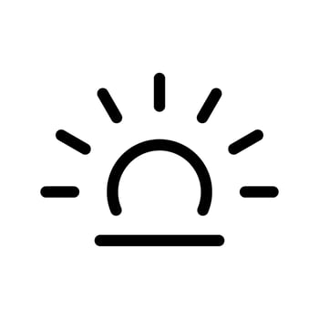 Morning Icon Vector Symbol Design Illustration