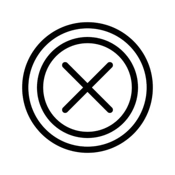 Fail Icon Vector Symbol Design Illustration