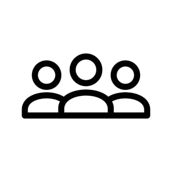 Group Icon Vector Symbol Design Illustration