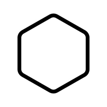 Hexagon Icon Vector Symbol Design Illustration