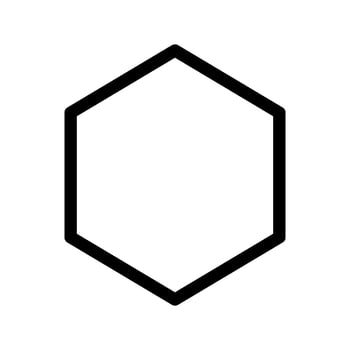 Hexagon Icon Vector Symbol Design Illustration