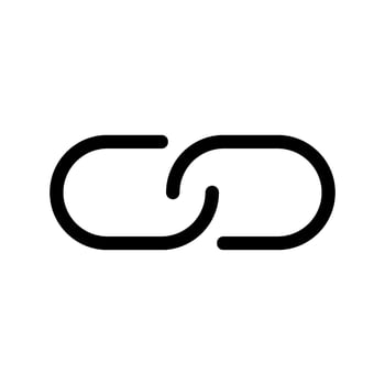 Link Icon Vector Symbol Design Illustration