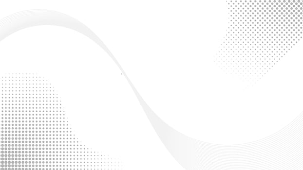 A Futuristic Digital Technology Concept in Grey and White Abstract Background vector