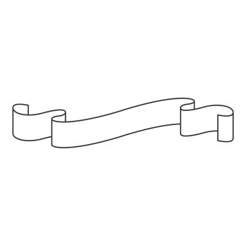 curve ribbons line style isolated png
