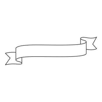 curve ribbons line style isolated png