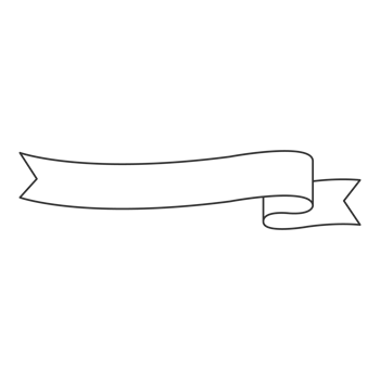 curve ribbons line style isolated png