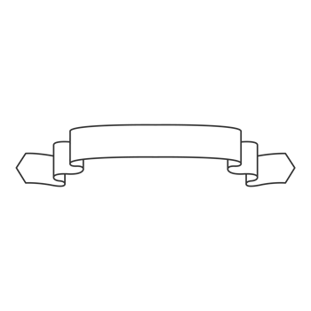 curve ribbons line style isolated png