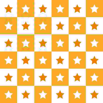 Orange star. star pattern. star pattern background. star background. Seamless pattern. for backdrop, decoration, Gift wrapping vector