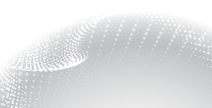 Wave 3d. Wave of particles. Abstract Blue Geometric Background. Big data visualization. Data technology abstract futuristic illustration. 3d rendering. vector
