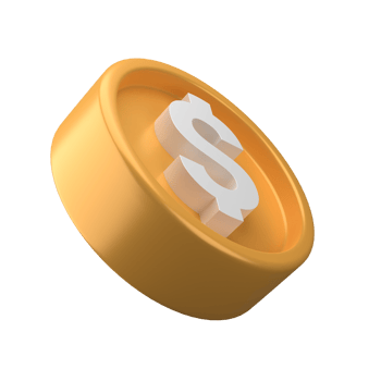 3d rendering of coins with different styles perspective, suitable for financial assets, 3d icons set png