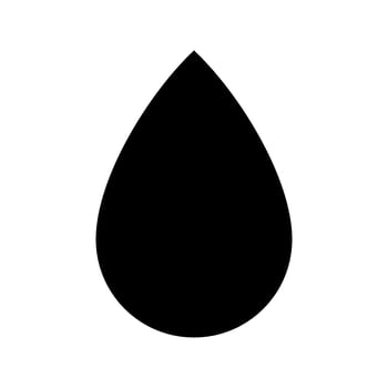 Drop Icon Vector Symbol Design Illustration