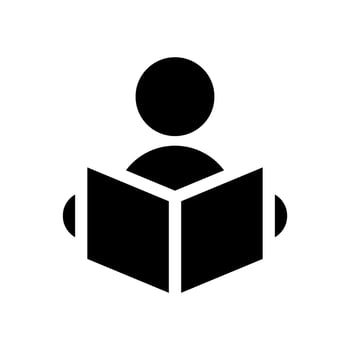 Read Icon Vector Symbol Design Illustration
