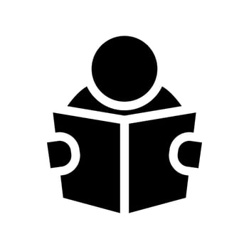Read Icon Vector Symbol Design Illustration
