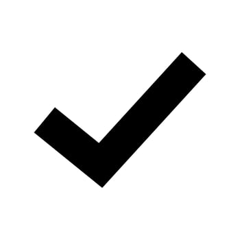 Check Icon Vector Symbol Design Illustration