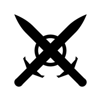 Blade Icon Vector Symbol Design Illustration
