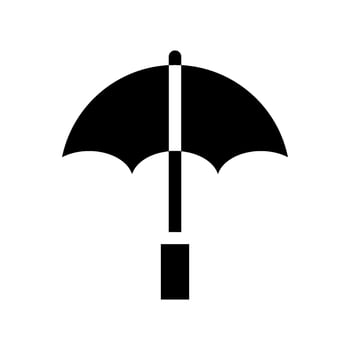 Umbrella Icon Vector Symbol Design Illustration