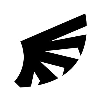 Wing Icon Vector Symbol Design Illustration