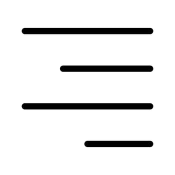 Align Icon Vector Symbol Design Illustration