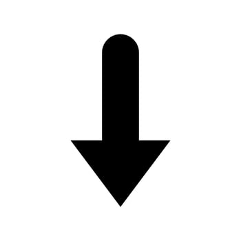 Arrow Icon Vector Symbol Design Illustration