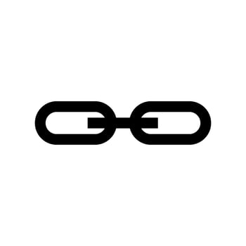 Chain Icon Vector Symbol Design Illustration