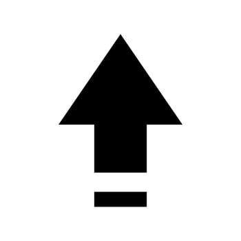 Upload Icon Vector Symbol Design Illustration