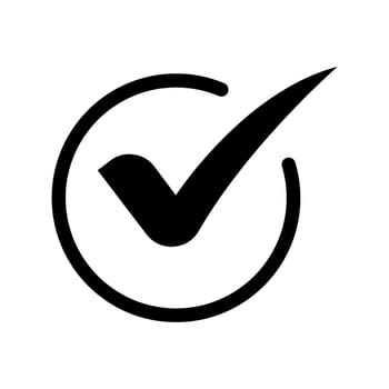 Check Icon Vector Symbol Design Illustration