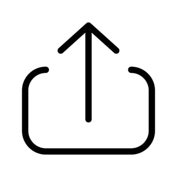 Upload Icon Vector Symbol Design Illustration