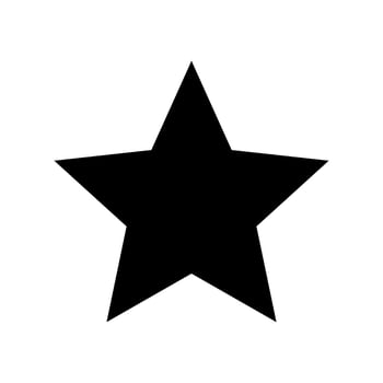 Star Icon Vector Symbol Design Illustration