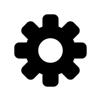 Setting Icon Vector Symbol Design Illustration